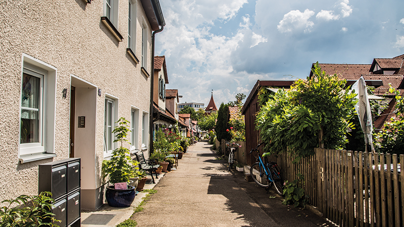 Die 35 Ulmer Grabenhäusschen
