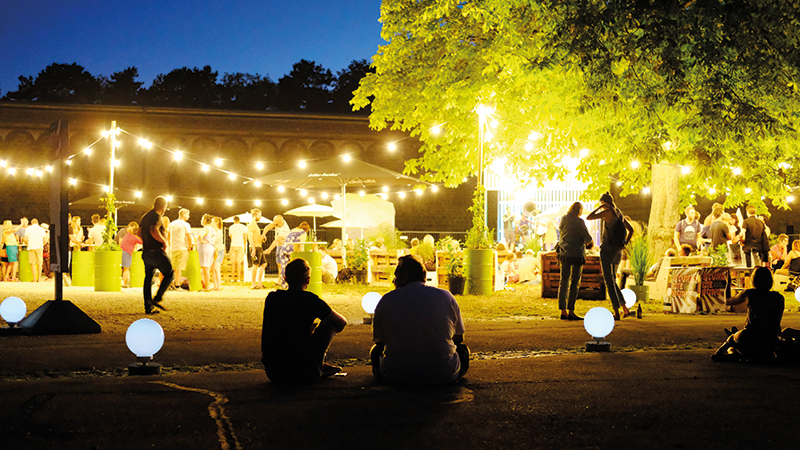 Die Wilhelmsbar in der Wilhelmsburg