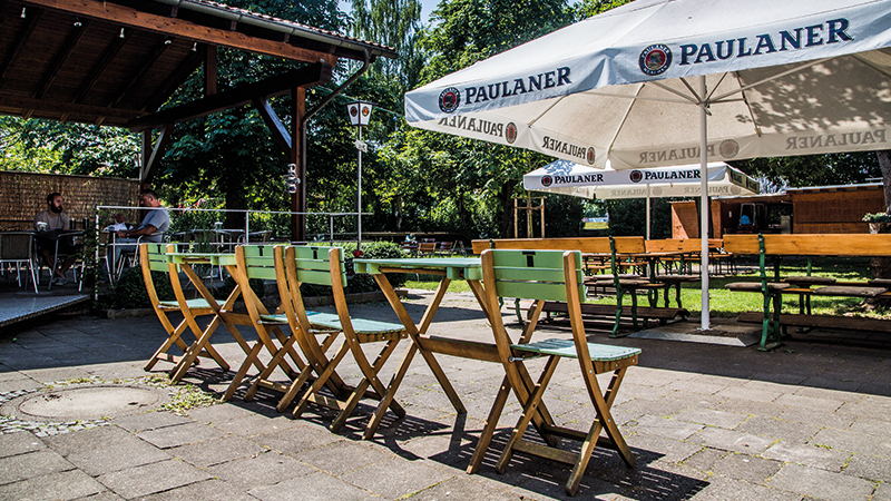 Biergarten Allegro in Gerlenhofen