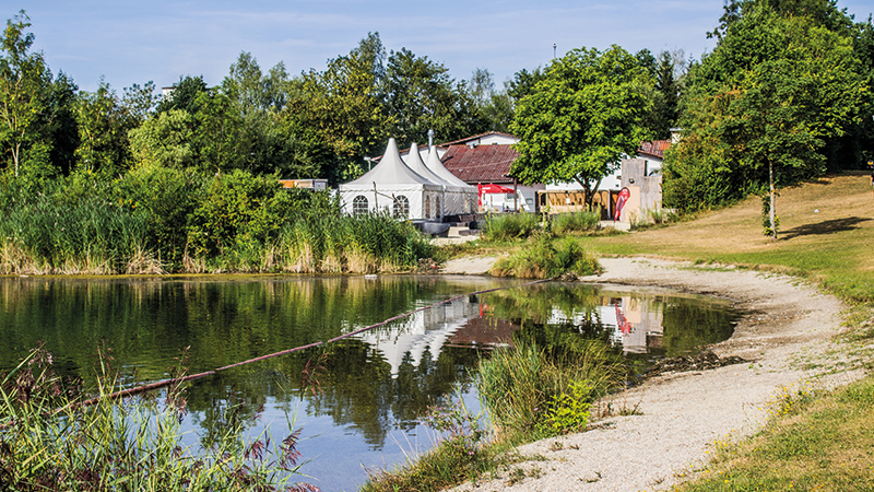 Der Schützensee in Elchingen