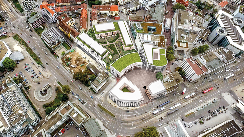 Für ein modernes und logisches Stück Stadt: Der Grundstein der Sedelhöfe ist gelegt